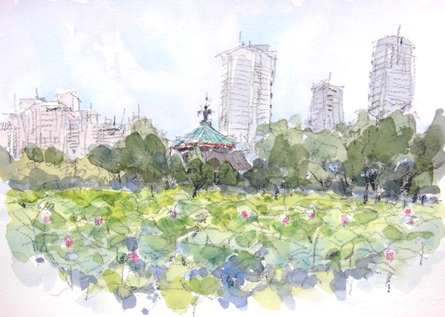 町並彩歩～伊藤 隆のスケッチ～ 日本各地の風景（関東地方）