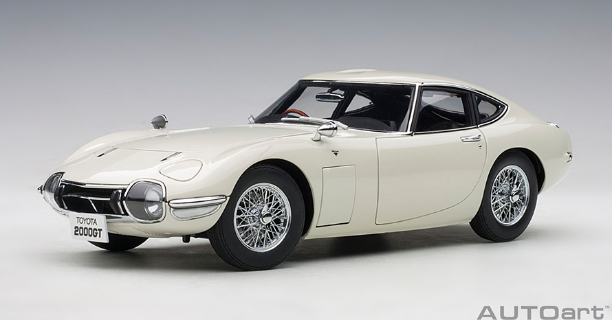 1/18スケール トヨタ 2000GT “ワイヤースポークホイール” （A100-44054