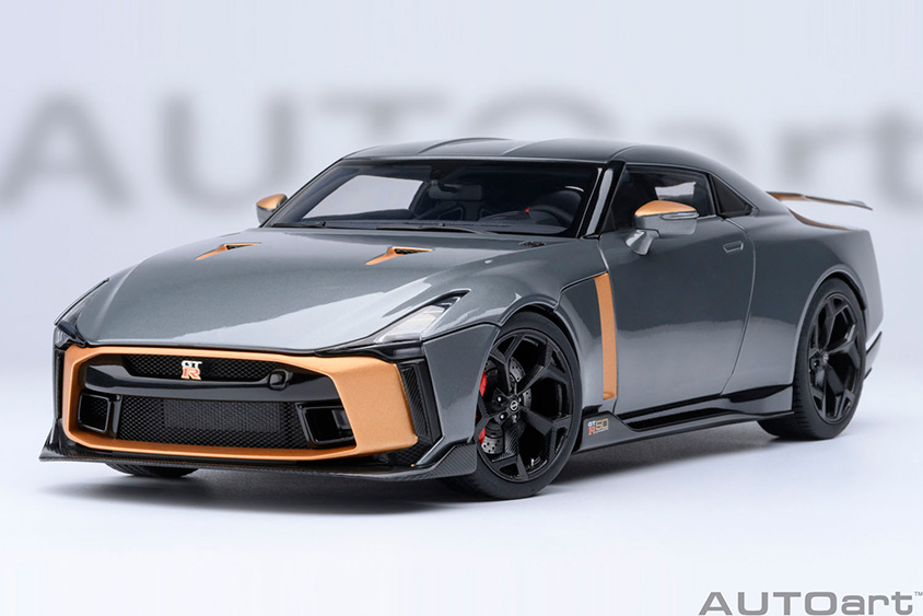 ミニカー】50台限定生産 幻の『NISSAN GT-R50 by ITALDESIGN』精密