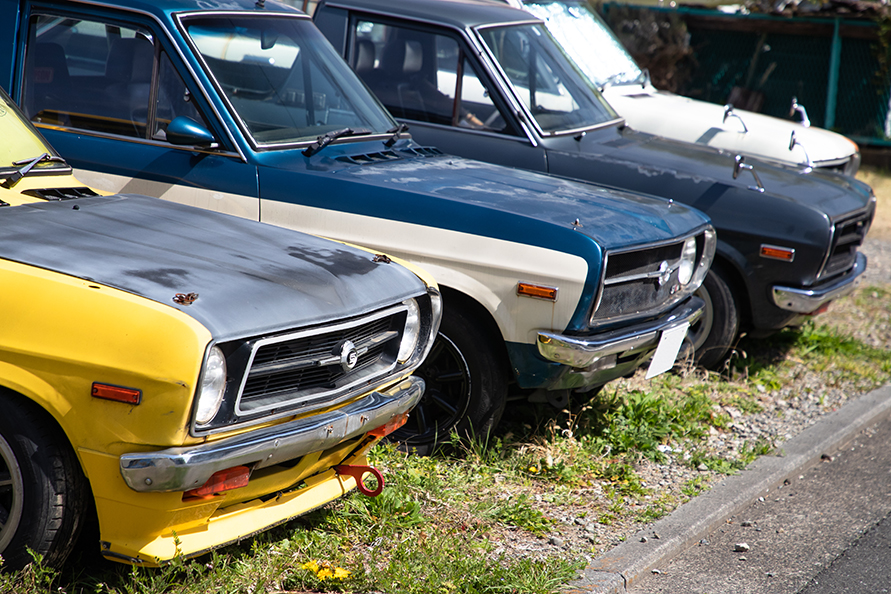 夢は全モデルコンプリート!? サニーを愛しすぎたデザイナーのガレージ