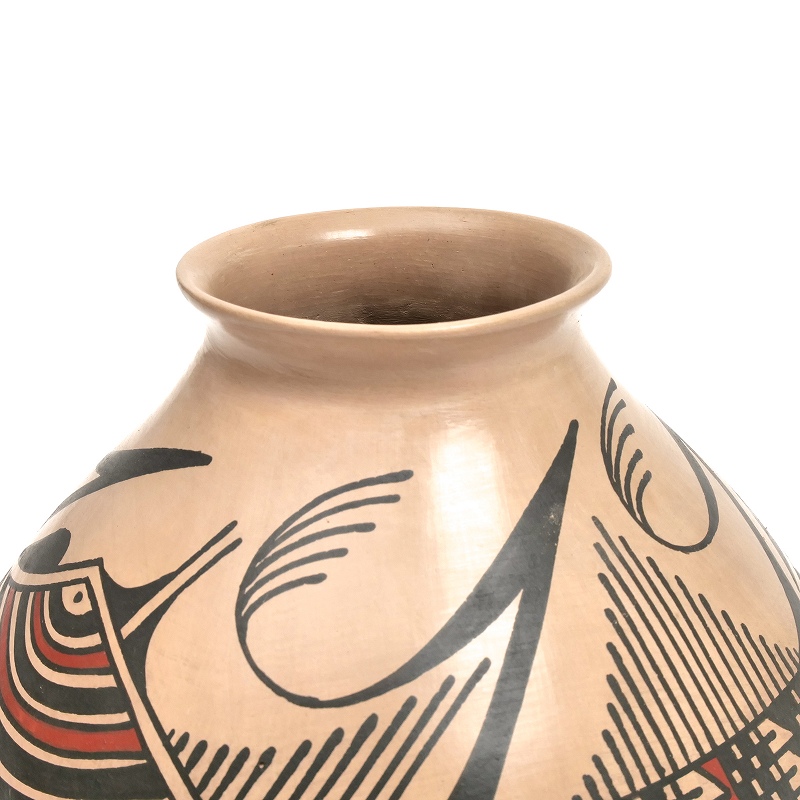 マタ・オルティス陶器 トカゲ 壺｜マライカ公式通販