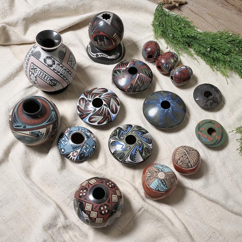 マタ・オルティス陶器 by Cesar Bugarini 壺｜マライカ公式通販