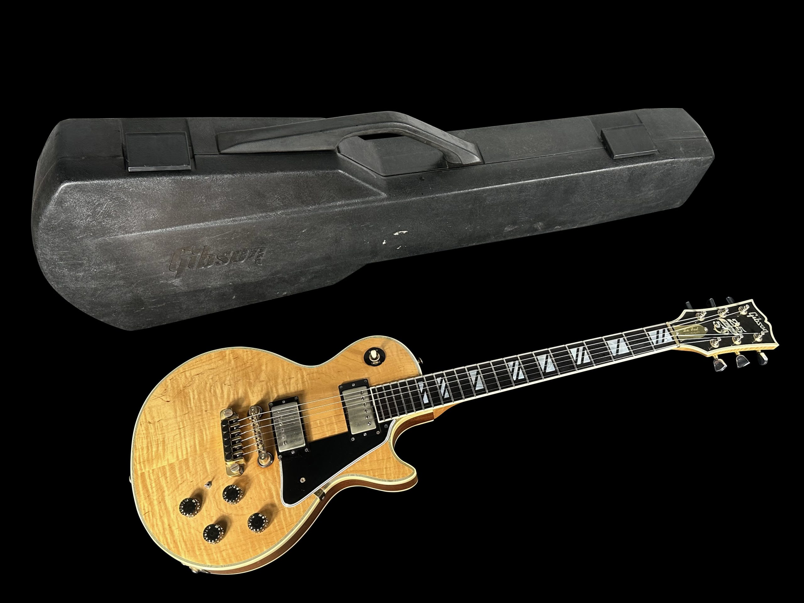 1978 Gibson Les Paul Custom 25-50 Anniversary Flame Top ~ Natural