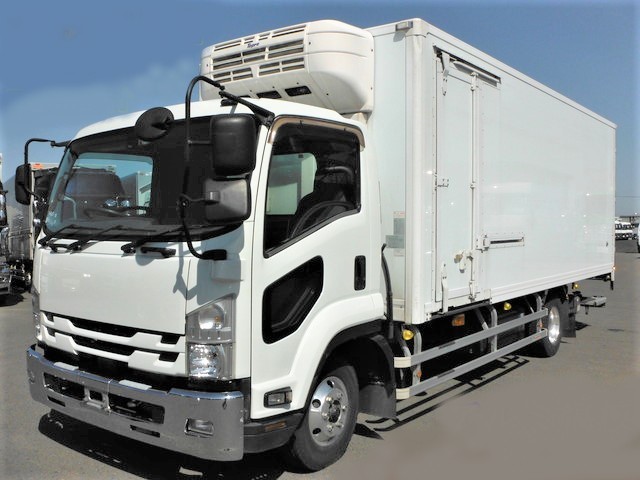 KGR-1853】H28.10いすゞのフォワード 4tワイド冷蔵冷凍車（中温） 3枚