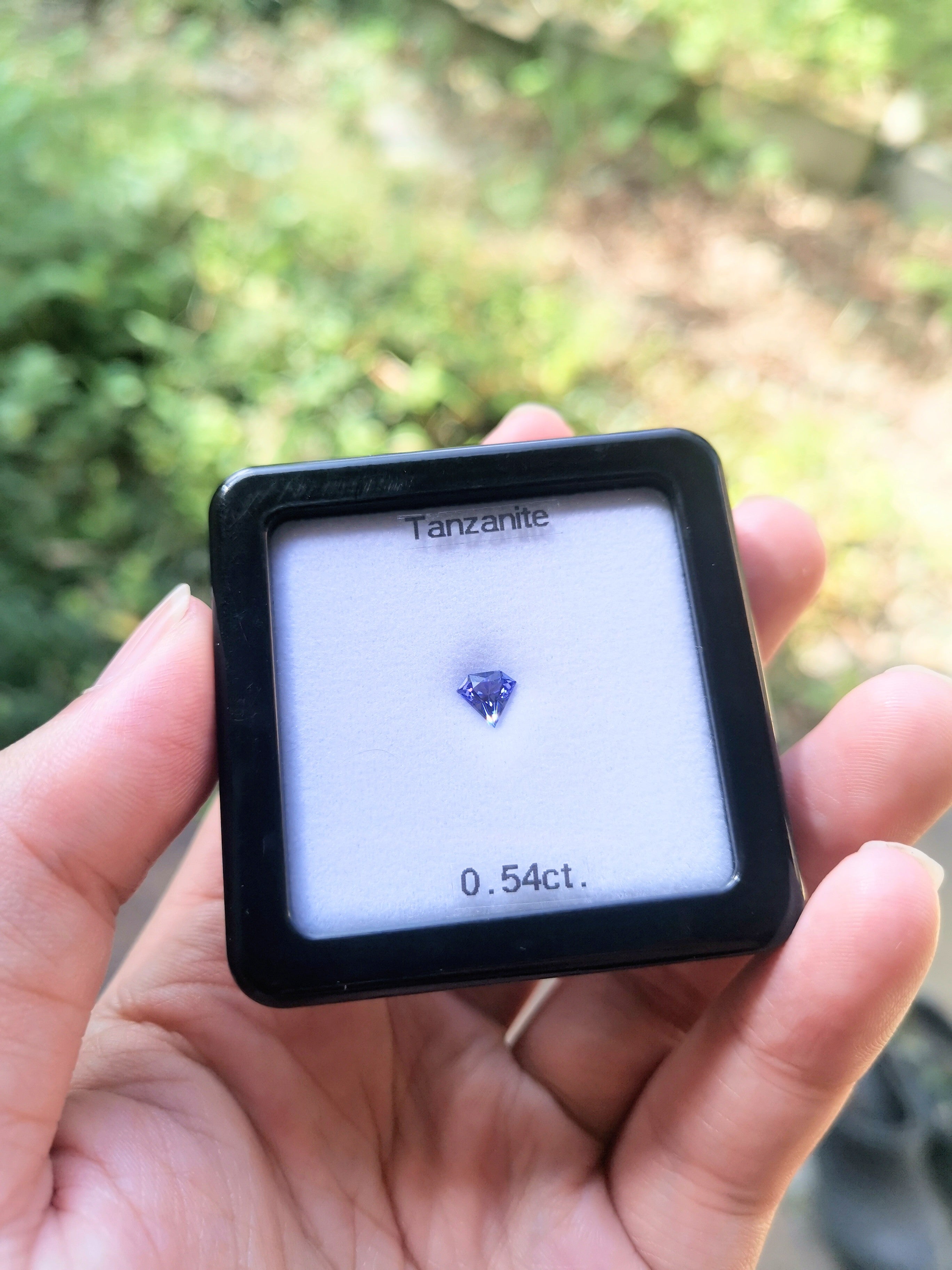人気の宝石形が0.5ctアップで登場 / タンザナイト 0.54ct – GemTreeJapan
