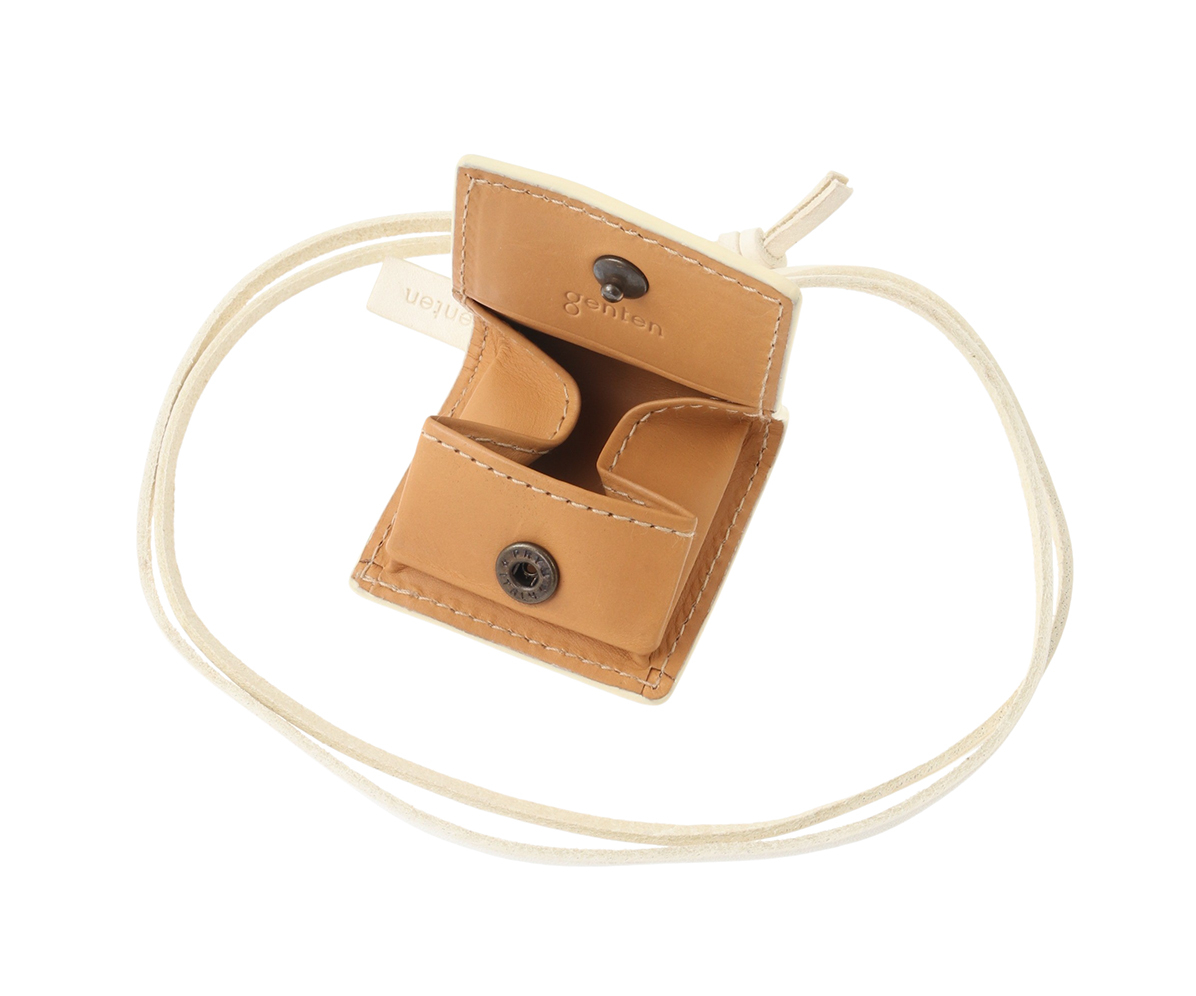 ダイヤカットワーク 小物入れ付ネックレス｜商品一覧 | 革財布、バッグ