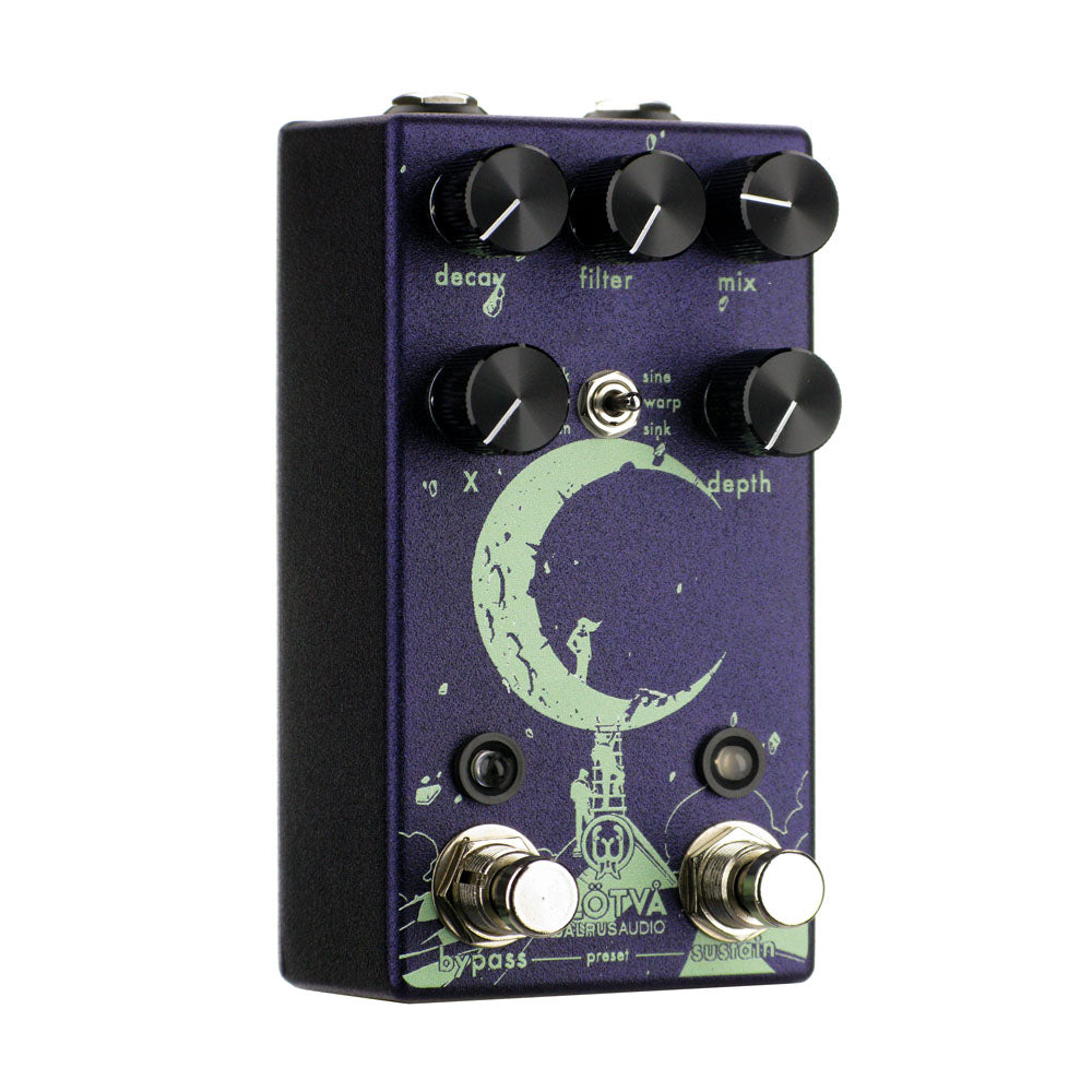 Walrus Audio Slotva Multi Texture Reverb, Purple/Seafoam (Gear Hero Ex