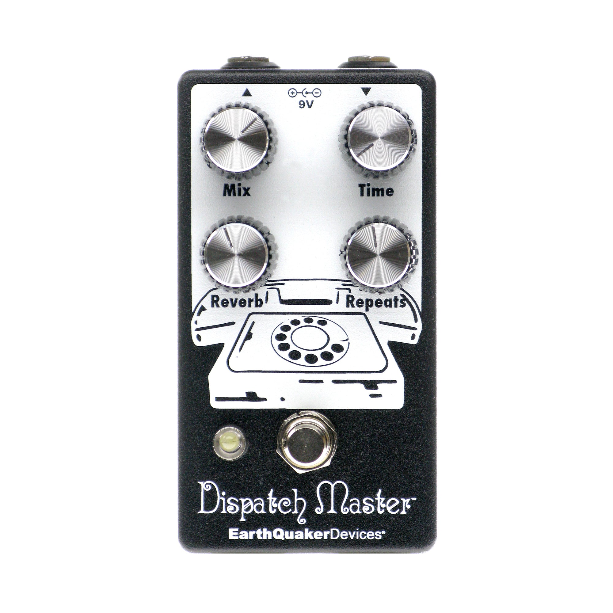 EarthQuaker Devices Dispatch Master V3 Delay and Reverb, Black