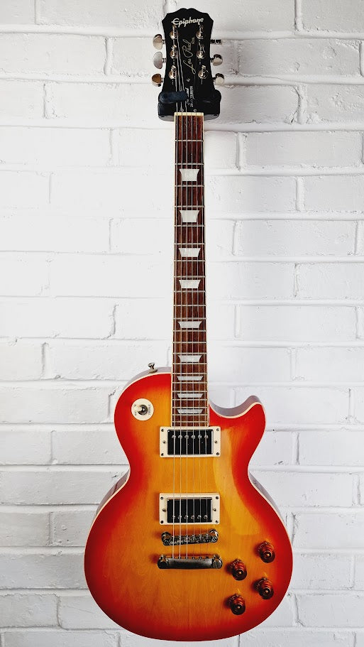 EPIPHONE LES PAUL TRIBUTE 2010 OUTFIT FADED CHERRY SUNBURST