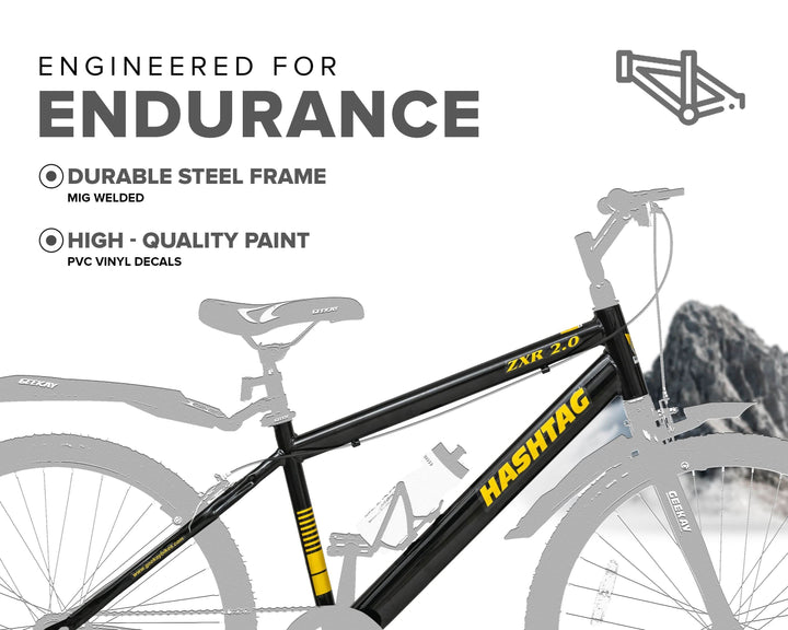 Buy Hashtag ZXR 2.0 Bicycle Online at Best Price - Geekay Bikes