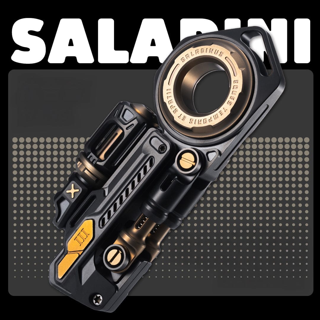 01 EDC, Time Knight 3.0, Fidget Slider, Composite Toy