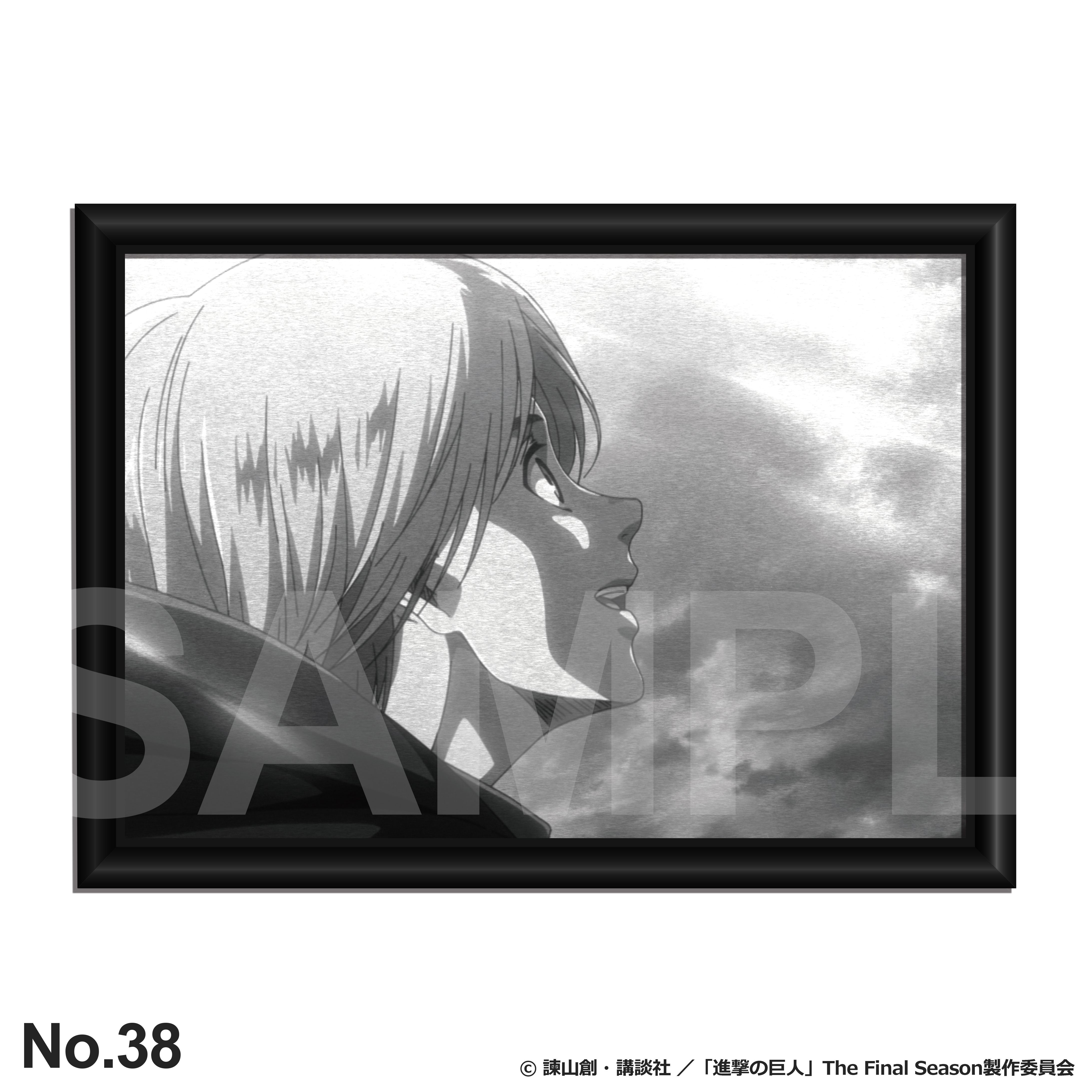 TVアニメ『進撃の巨人』より数量限定のアート作品 第3弾が登場