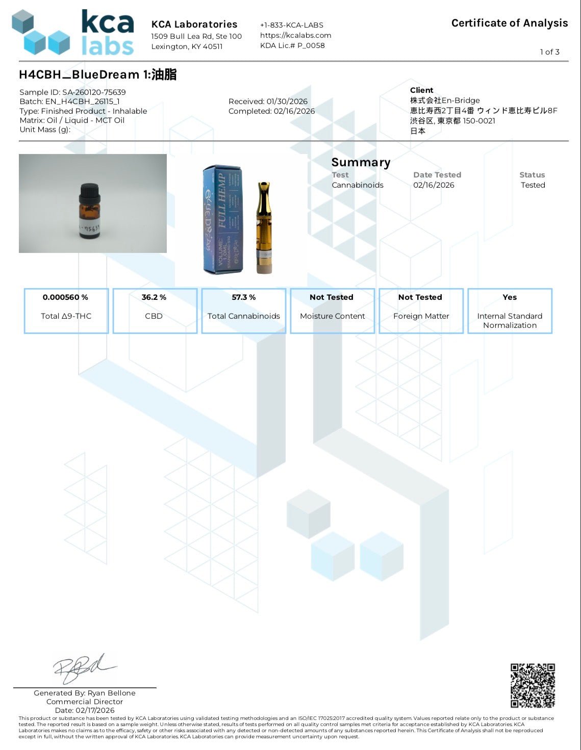 CRDP/H4CBH – GEISHA BRAND