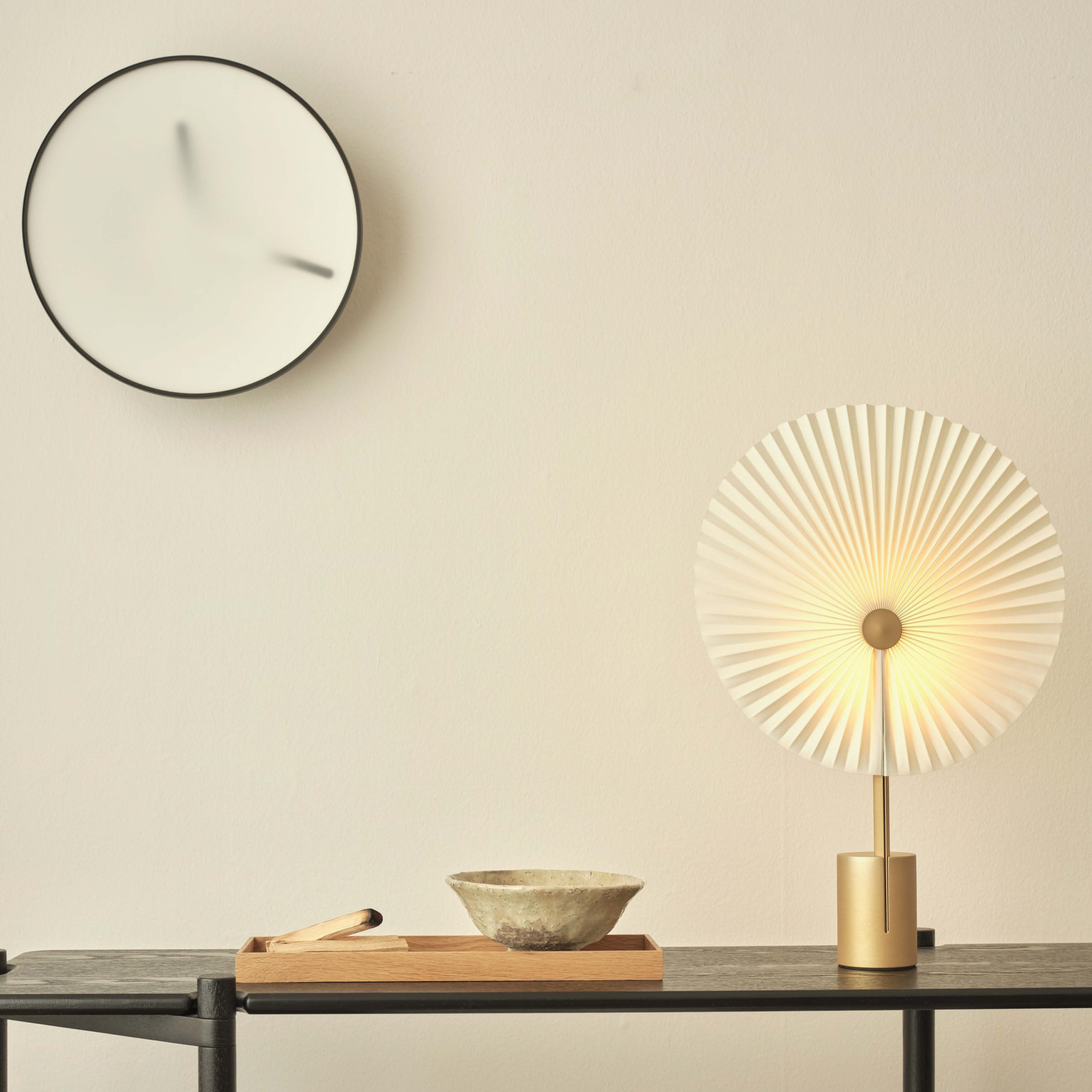 Momentt wall clock - white – Gejst Design