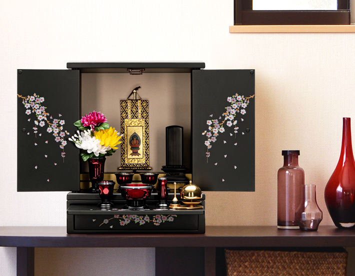 上置きモダン仏壇 ミニ仏壇 さくら 14号 | 仏壇・仏具・位牌の専門店