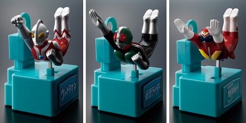 懐かしさ満点！ デパート屋上にあった“ヒーロー型コイン遊具”を再現