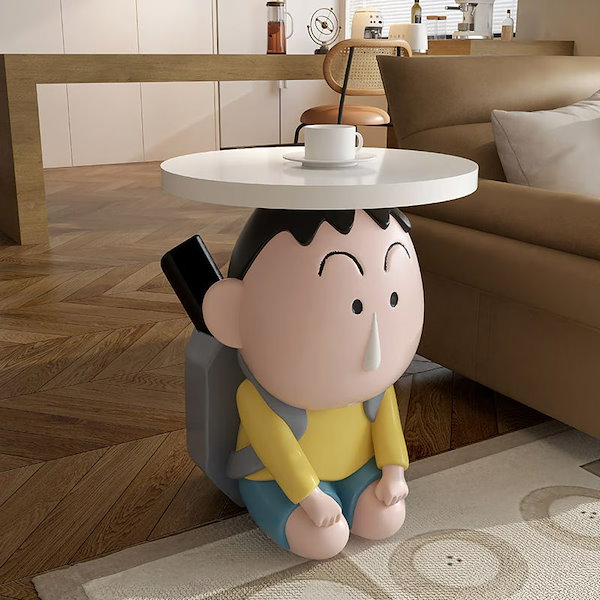 Qoo10] クレヨンしんちゃん サイドテーブル ボー