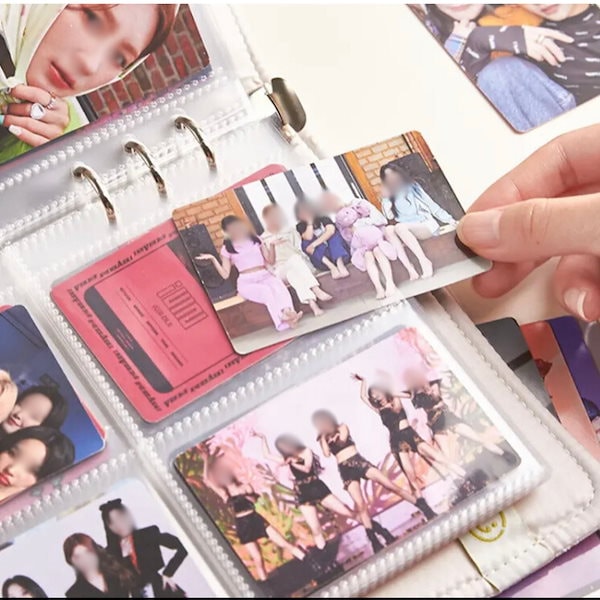 Qoo10] バインダー システム手帳 シルバー メタ