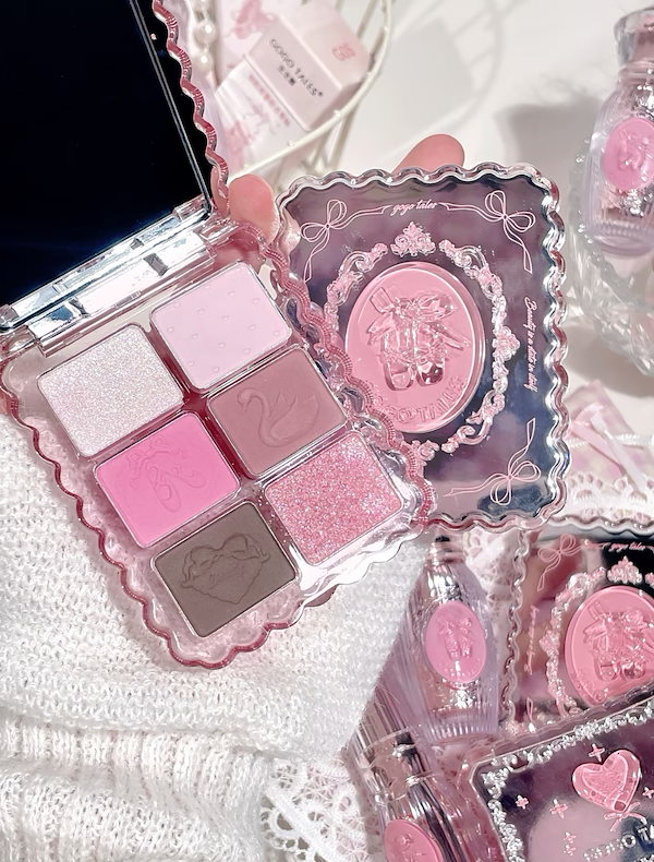 Qoo10] GOGO TALES 【宝石シリーズ セット】アイシャドウ&チ