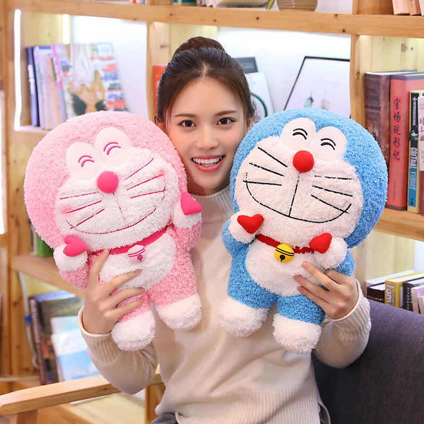 Qoo10] ドラえもん 特大80cm ぬいぐるみ 特