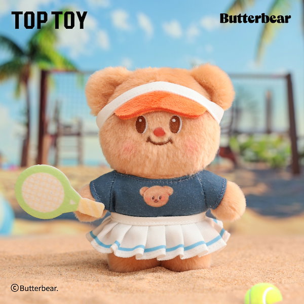 Qoo10] TOPTOY TOP TOY バターベア ぬいぐるみキ