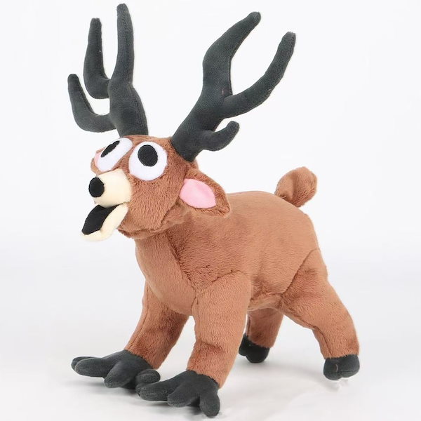 Qoo10] シカ 鹿 ぬいぐるみ 99日生き残る ロ