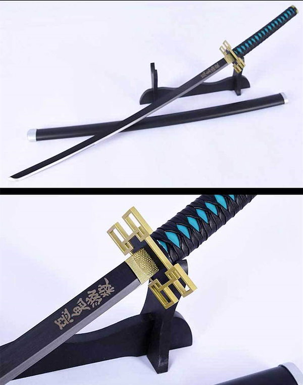 Qoo10] 金属製日本刀 煉獄杏寿郎 鬼殺隊 日輪刀