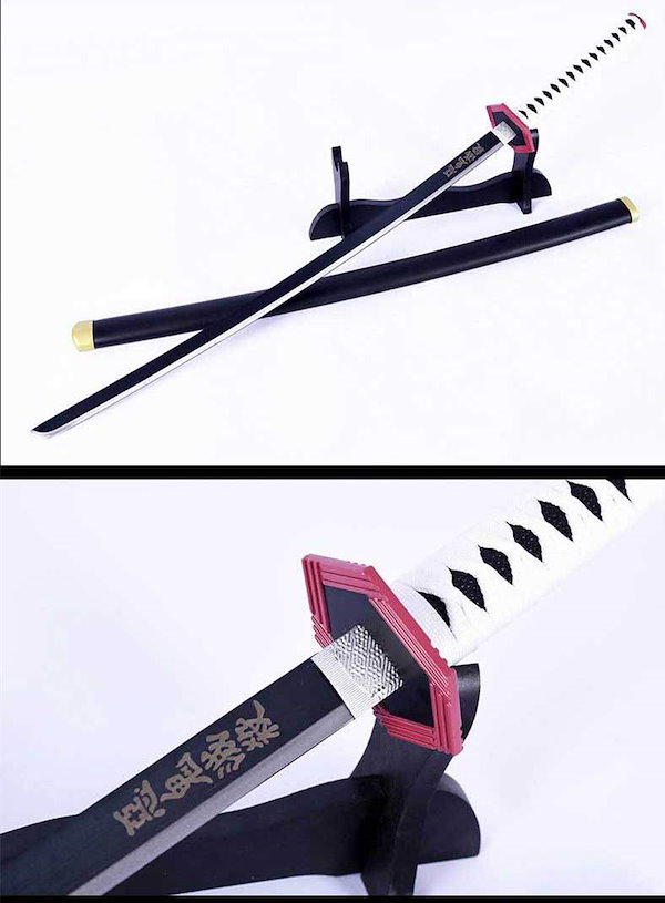 Qoo10] 金属製日本刀 煉獄杏寿郎 鬼殺隊 日輪刀