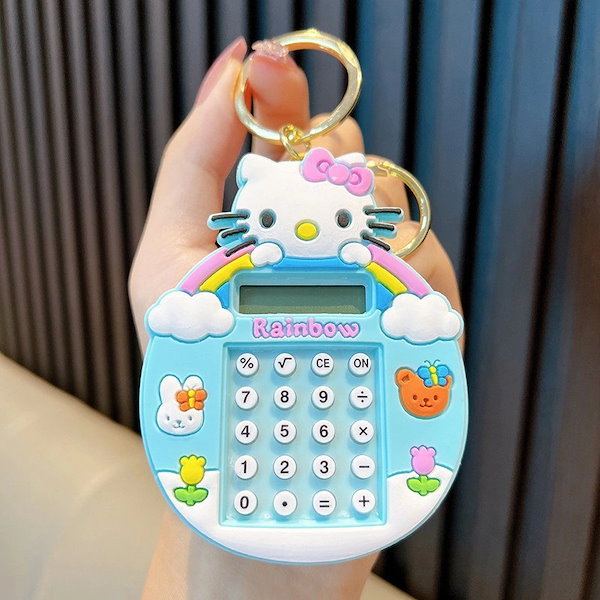 Qoo10] ミニ便携電卓キャラクター ハローキティ