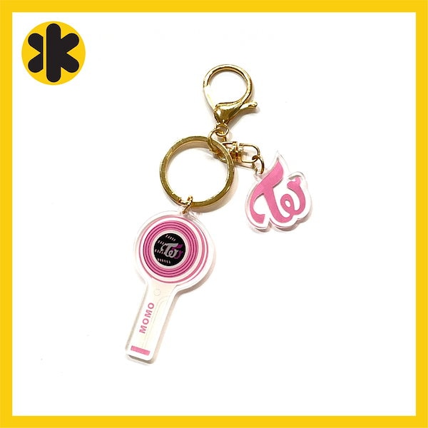 Qoo10] TWICE ペンライト キーホルダー ア