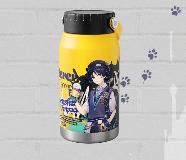 Qoo10] 韓国メガコーヒー×原神コラボ タンブラー