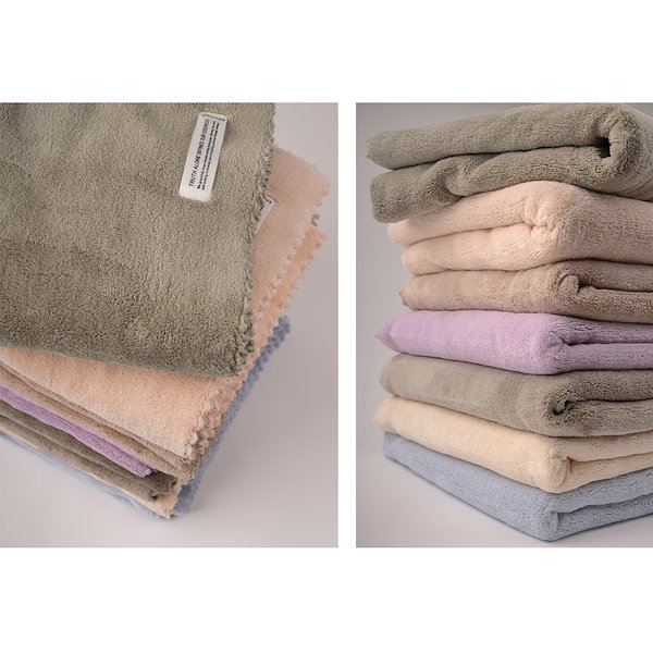 Qoo10] heart mark ヘアドライタオル タオル 速乾 ヘアタオ