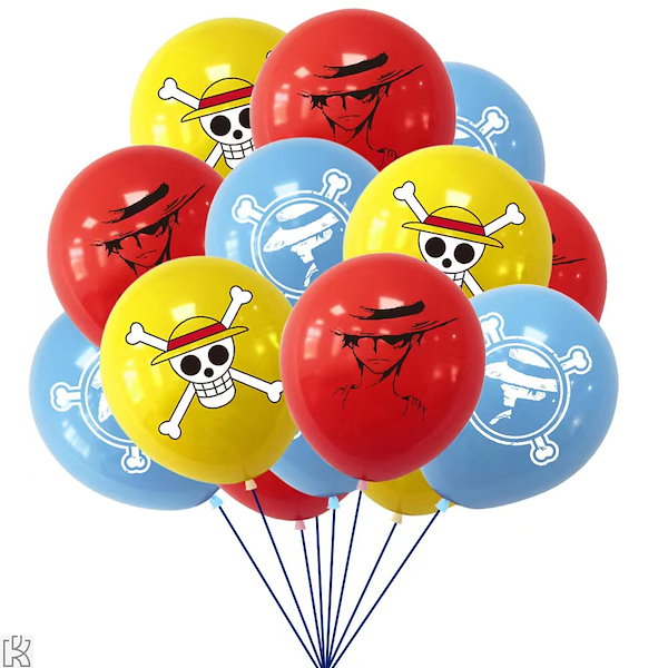 Qoo10] ワンピース 誕生日飾り付け ルフィバース