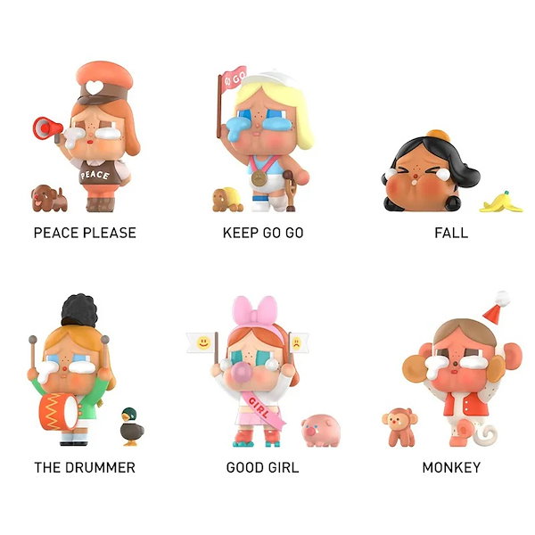 Qoo10] LABUBU 公式正規品POP MART Crybab