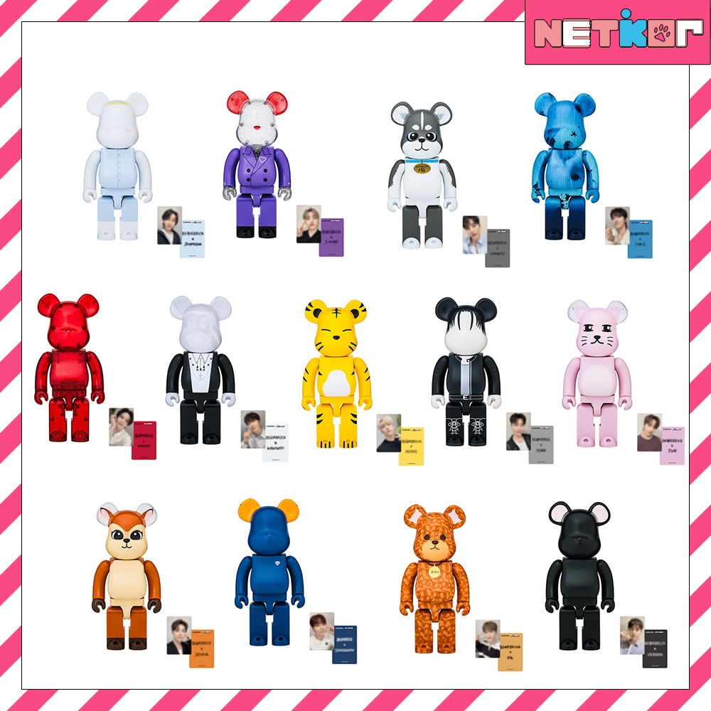 Qoo10] ベアブリック SEVENTEEN [ BE@RBRIC : KPOP