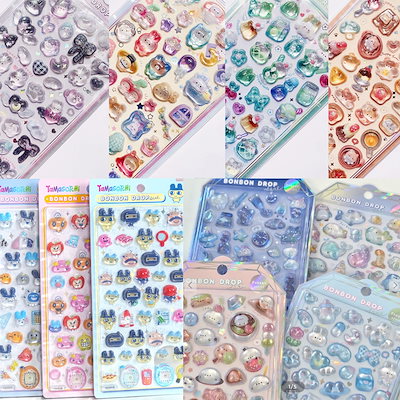 Qoo10] 【少量入荷】 ボンボンドロップシール ぷ : 文具