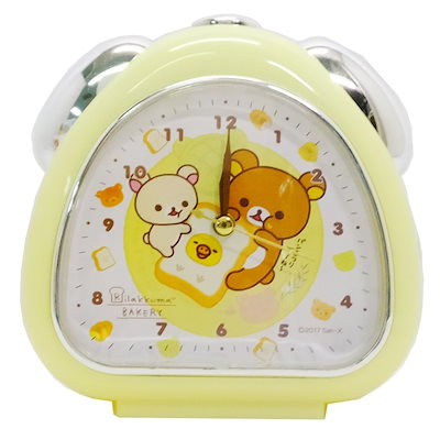 Qoo10] リラックマ 目覚まし時計 おむすびクロッ : 家具・インテリア