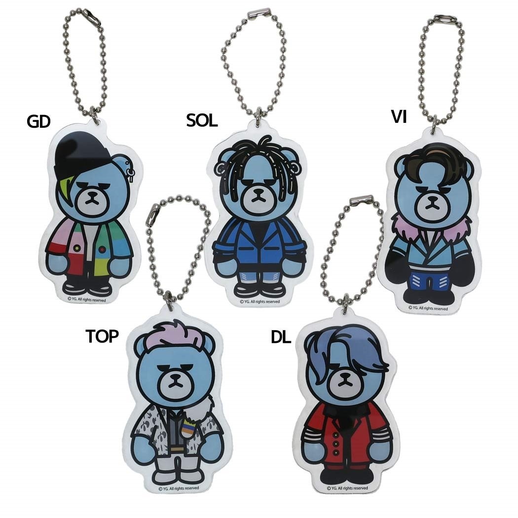 Qoo10] クランク KRUNK BIGBANG キーリング : バッグ・雑貨