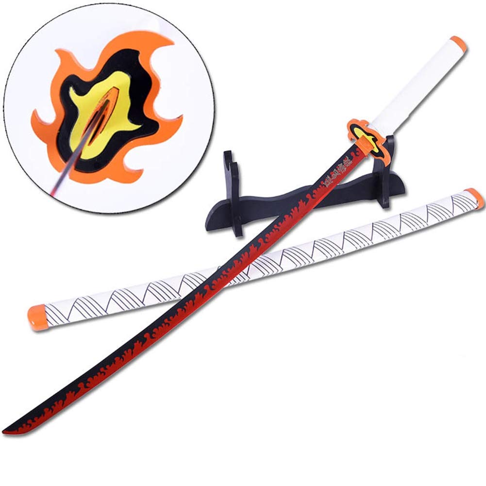 Qoo10] 金属製日本刀 煉獄杏寿郎 鬼殺隊 日輪刀 : ホビー・コスプレ