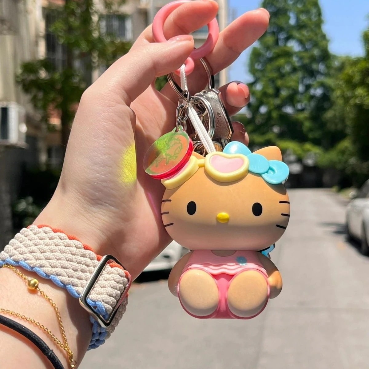 Qoo10] サンリオ [本当に日焼ける!]流行りの日焼けキティ : バッグ・雑貨