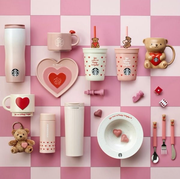Qoo10] スターバックス [韓国スタバ] 2024 バレンタインデ