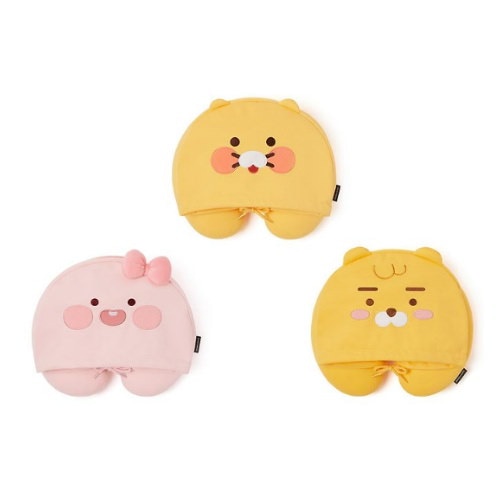 Qoo10] カカオフレンズ フード ネックピロー_チュンシク アピー