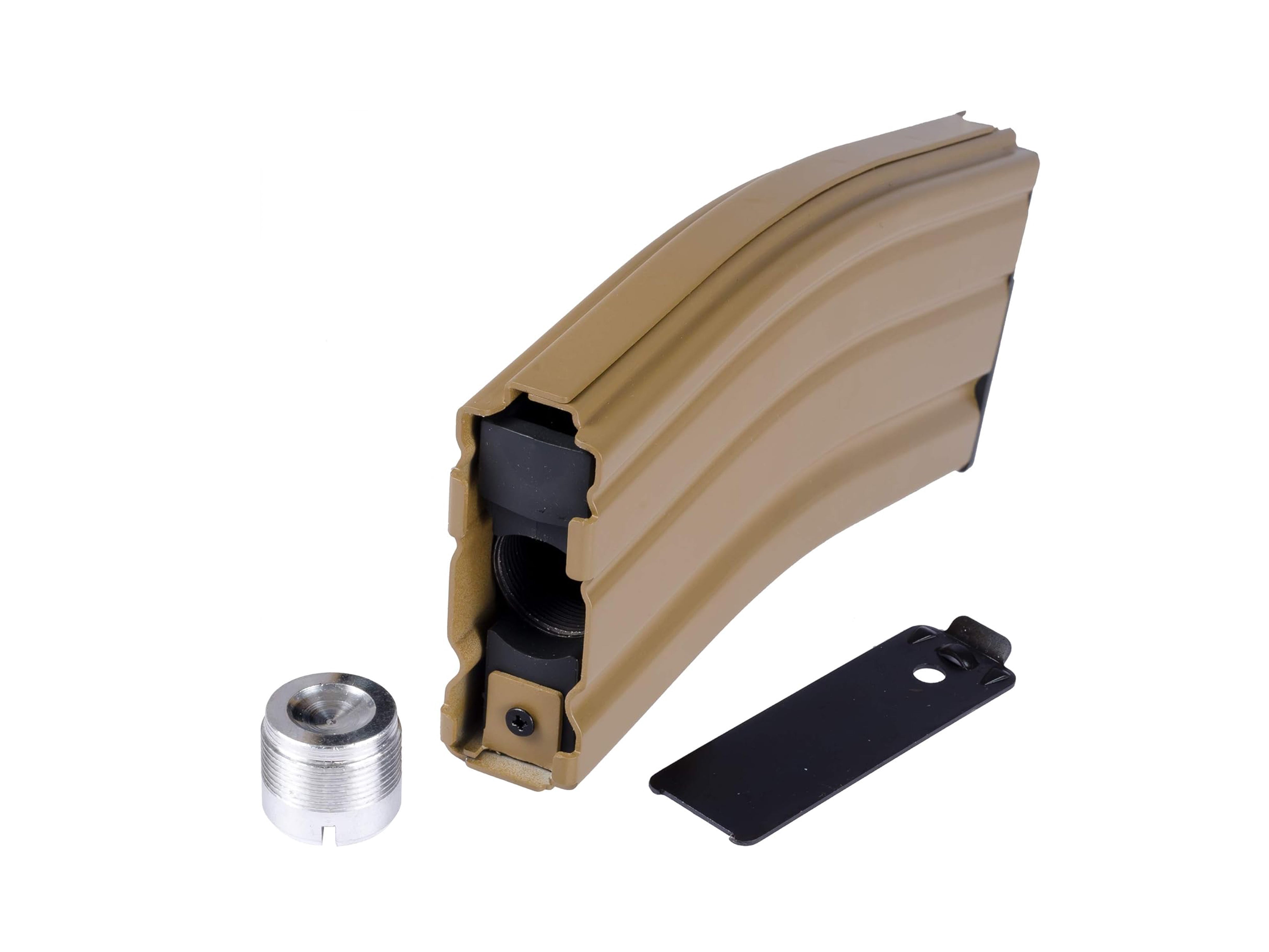 WE M16 / M4 ガスブローバック シリーズ 用 30発 スペアCO2マガジン