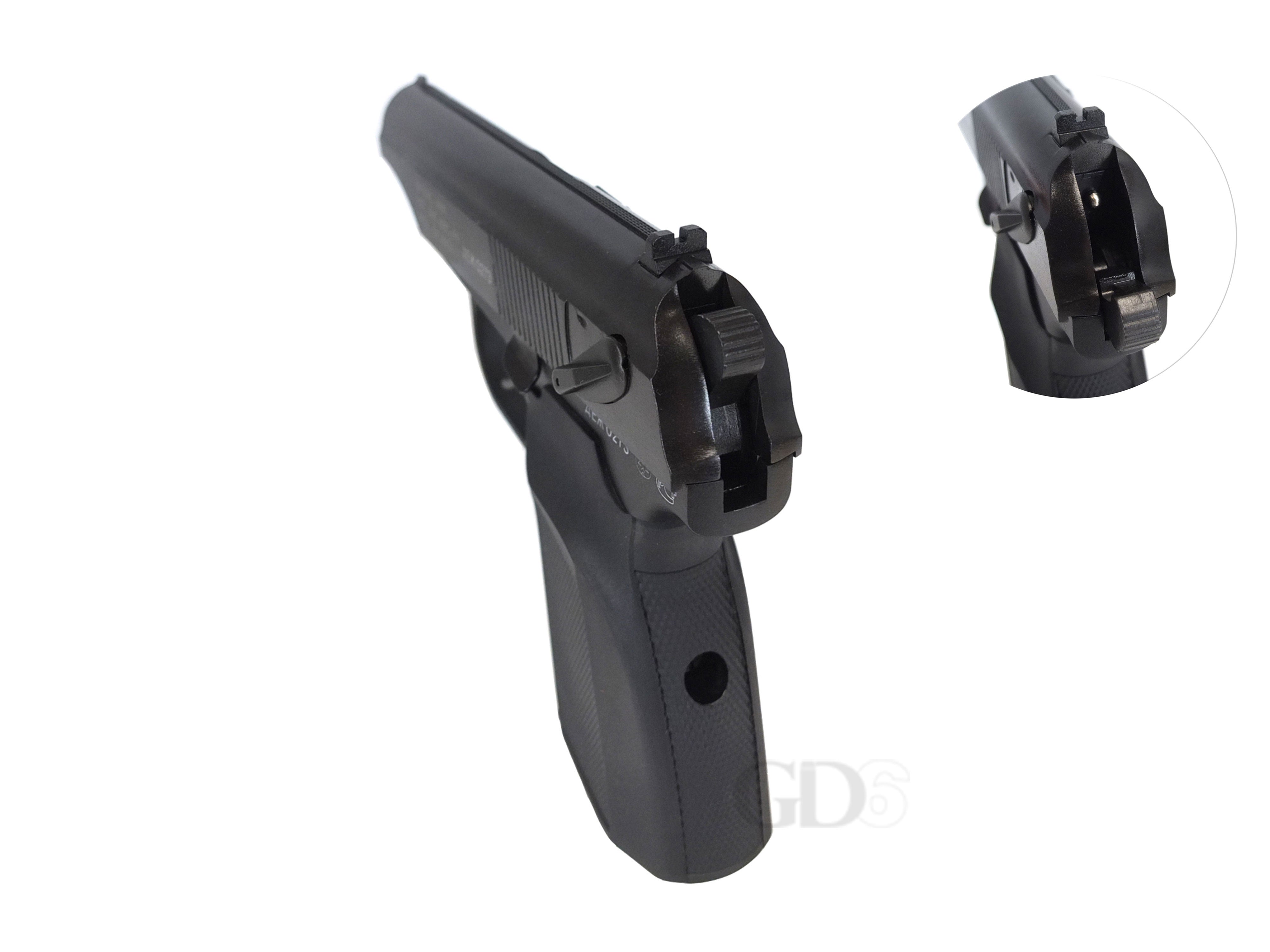 刻印】WE マカロフ Makarov PMM ガスブローバック ハンドガン メタル