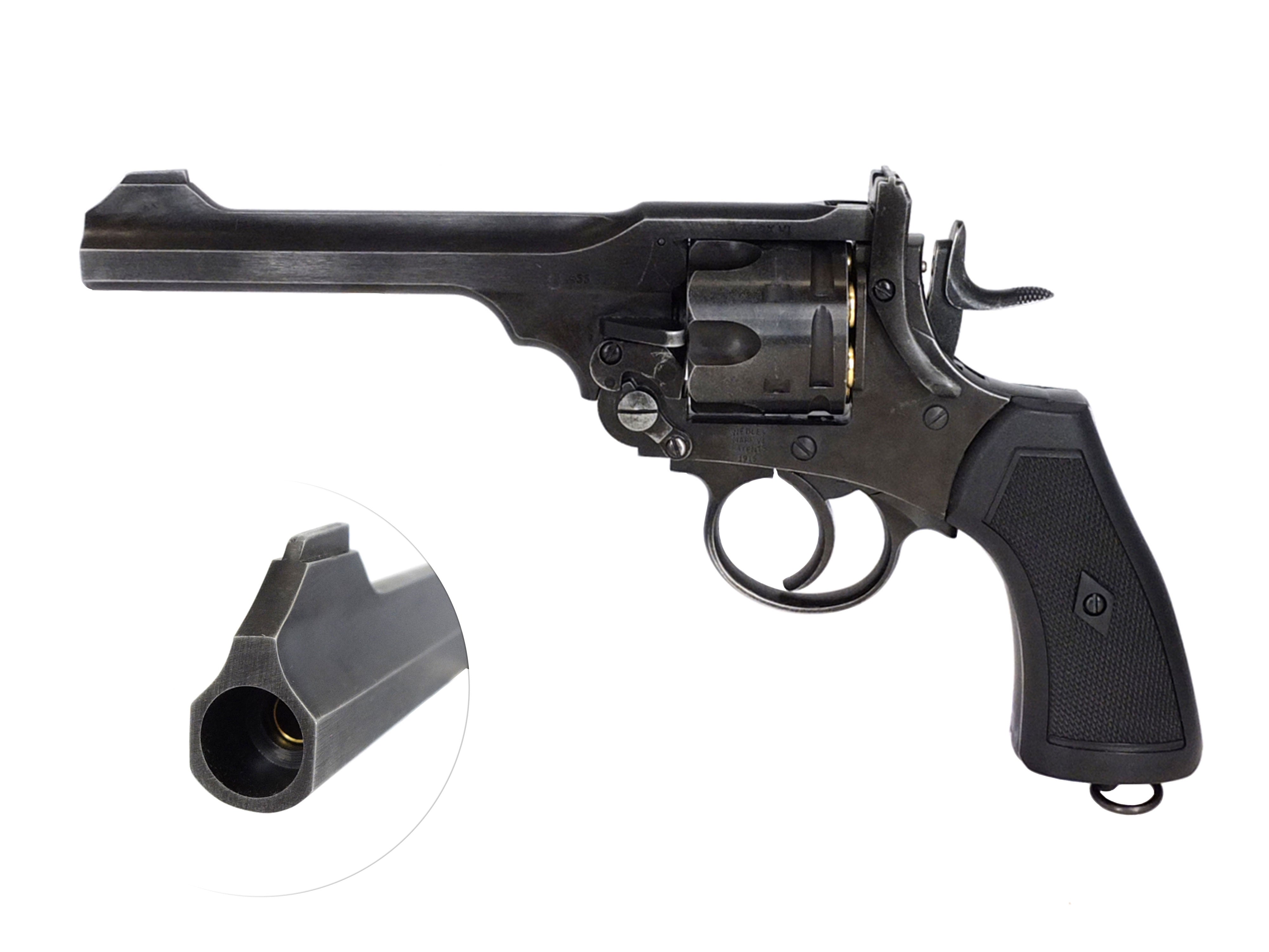 GUN HEAVEN ウェブリー Webley MK VI 6インチ 中折れ式 CO2ガス