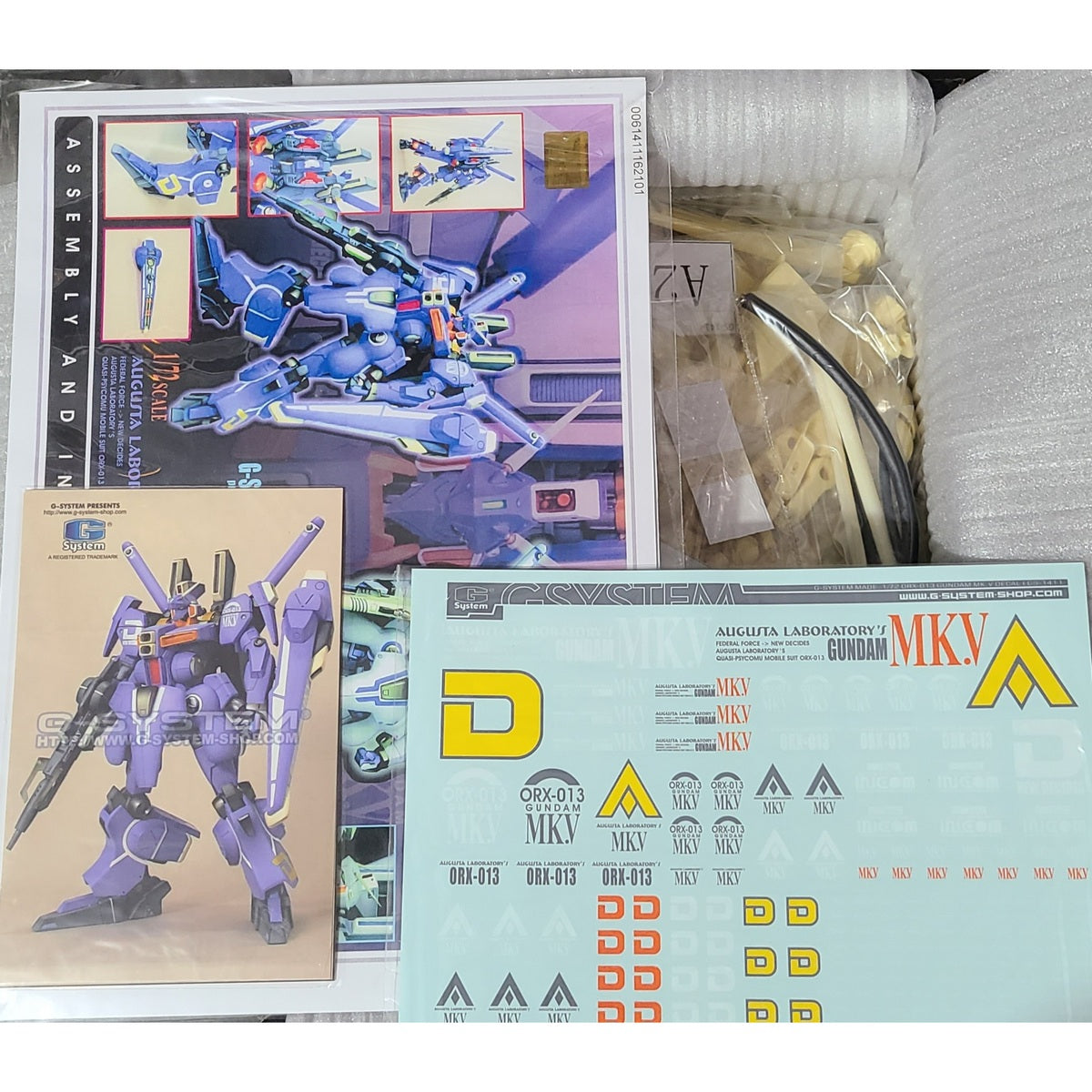 G System 1/72 ORX-013 Gundam Mk.V - 56789004 – GKgundamkit