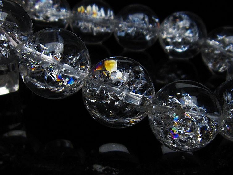 パワーストーン 天然石 アイリスクォーツ 虹入り レインボークラック