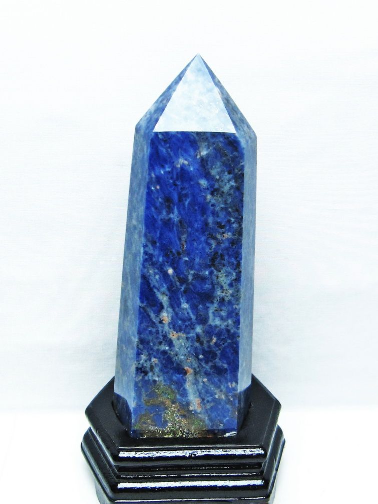 1.7Kgパワーストーン 天然石 ソーダライト 六角柱[T581-5806]