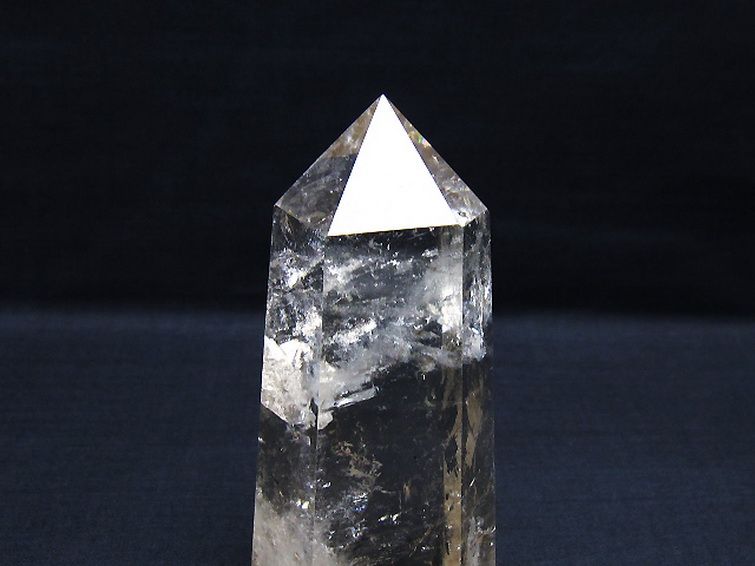 パワーストーン 天然石 虹入りヒマラヤ水晶六角柱[T60-27003]