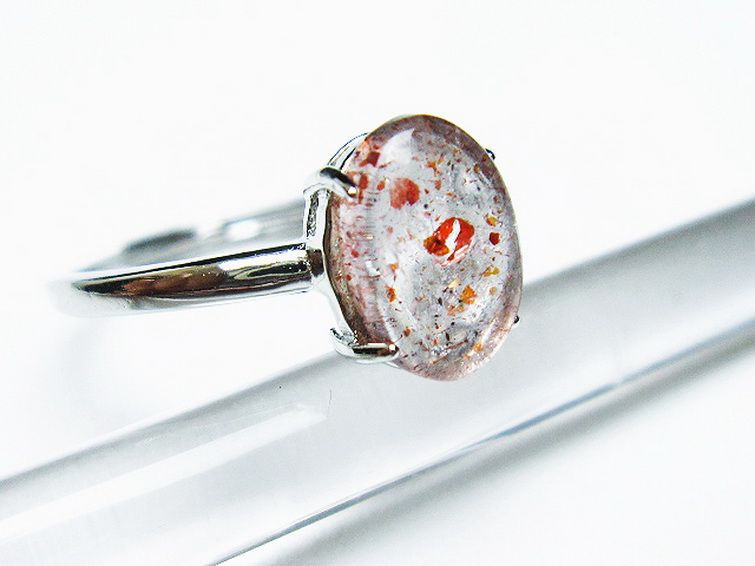 パワーストーン 天然石 スーパーセブン指輪(15号)[T195-1947]